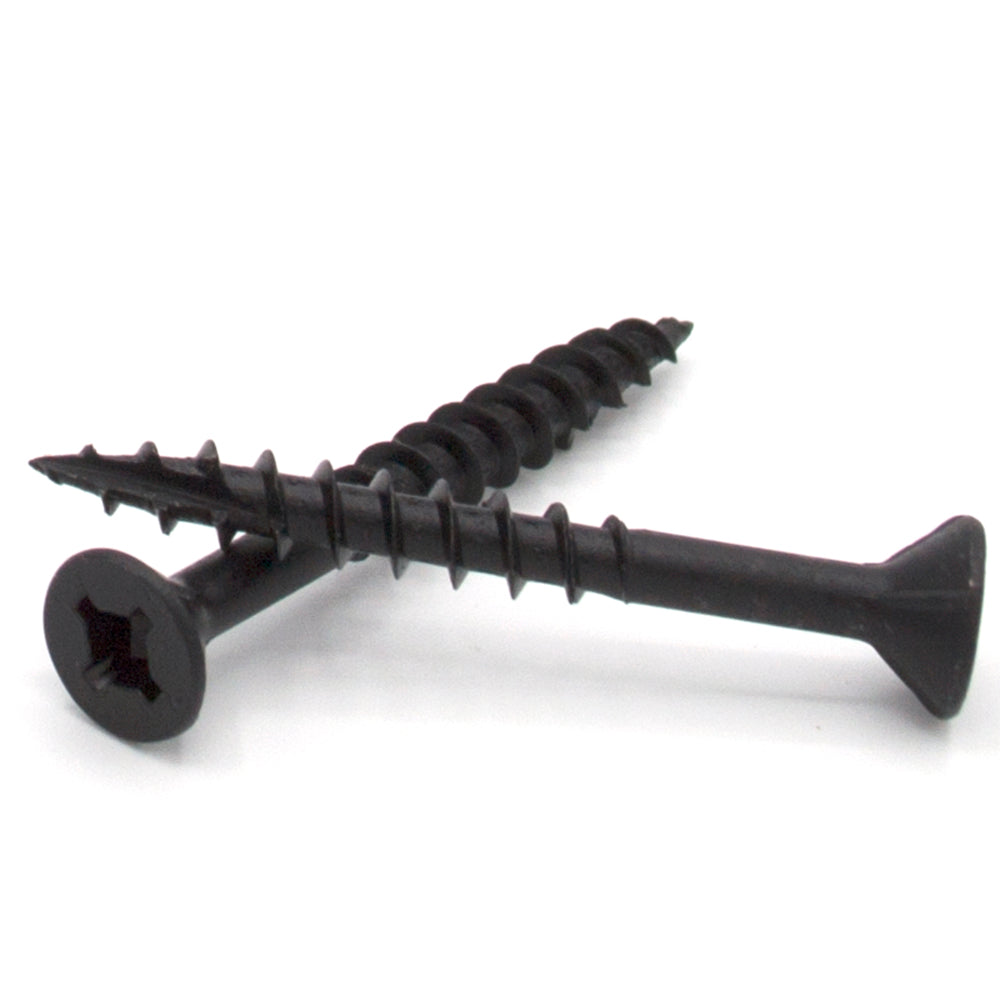 Black phosphate cabinet assembly screws