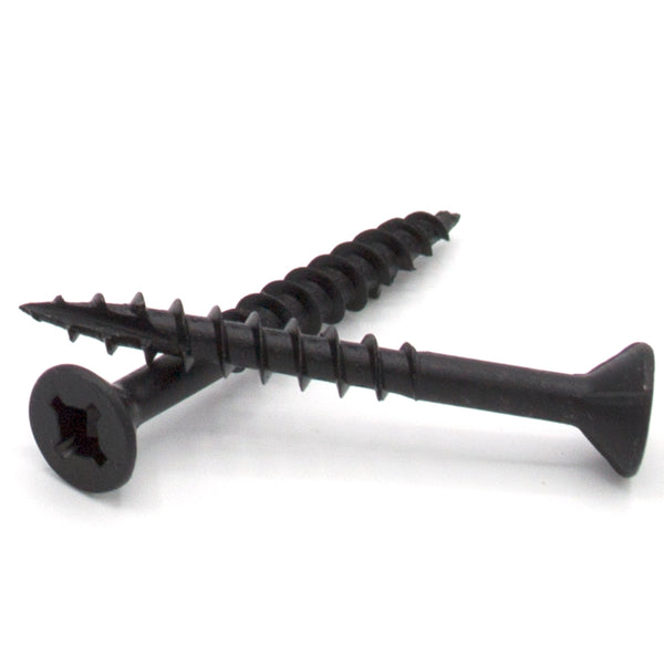 Black phosphate cabinet assembly screws